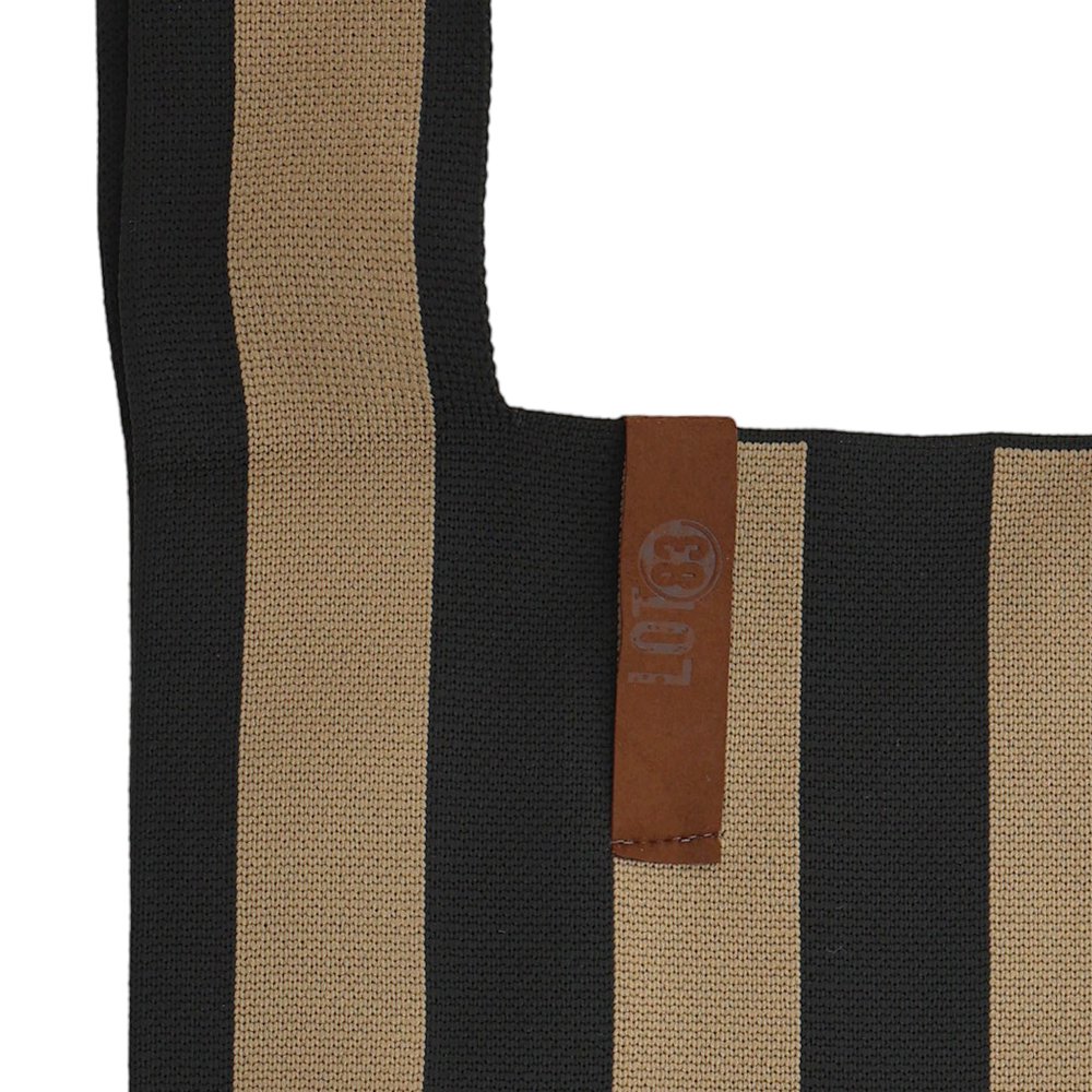 Shopper Loïs Taupe-Zwart