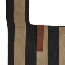 Shopper Loïs Taupe-Zwart