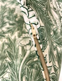 Vintage William Morris Green Tulip Pudebetræk | WIM012