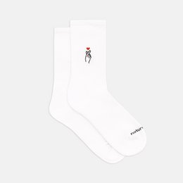Organic socks gift set More Amour - 2-pack tennis socks