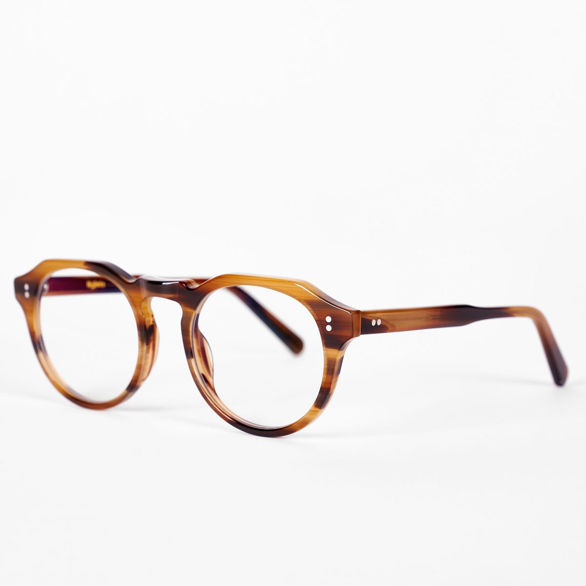 Blue light blocking glasses, Jamie model, acetate frame, shoko color