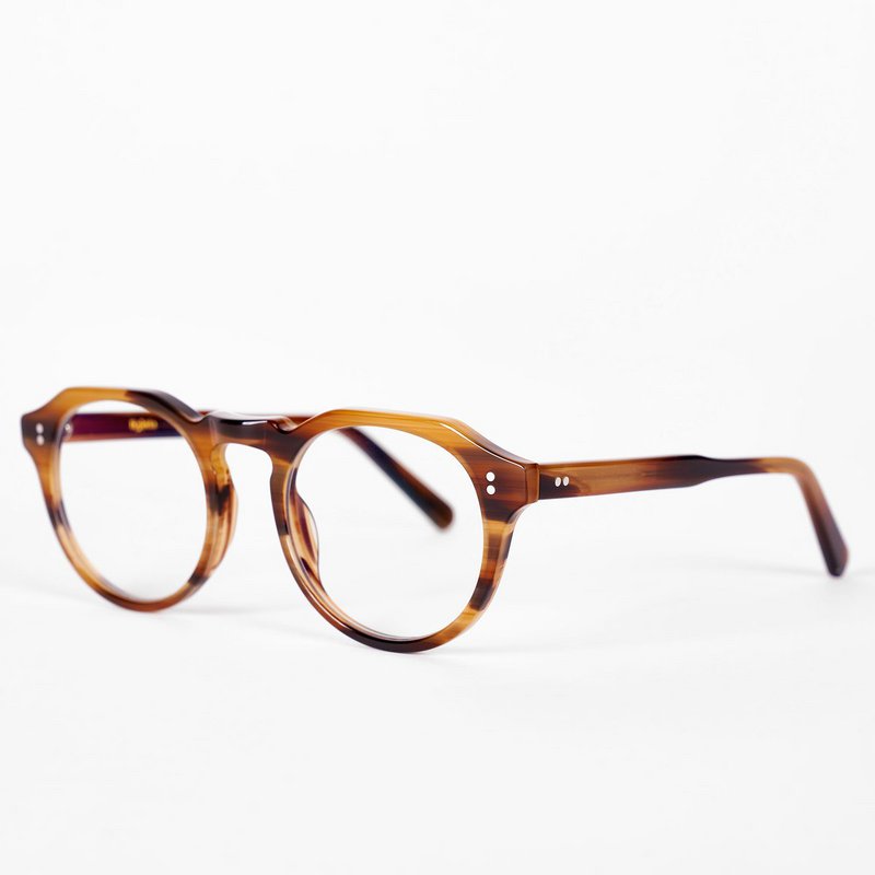 Blue light blocking glasses, Jamie model, acetate frame, shoko color
