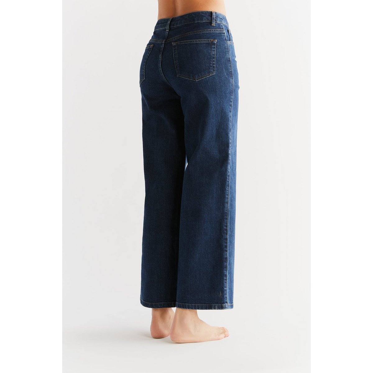WE1009-231 | Dżinsy Damen z szeroką nogawką – Lapis Blue