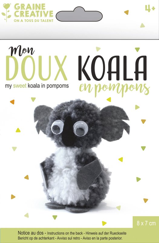 KIT POMPON FAI DA TE - KOALA