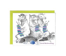 Social Knitworking - Set of 8 Cards