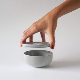 Mini Hollyhock bowl - arctic gray - 150 ml