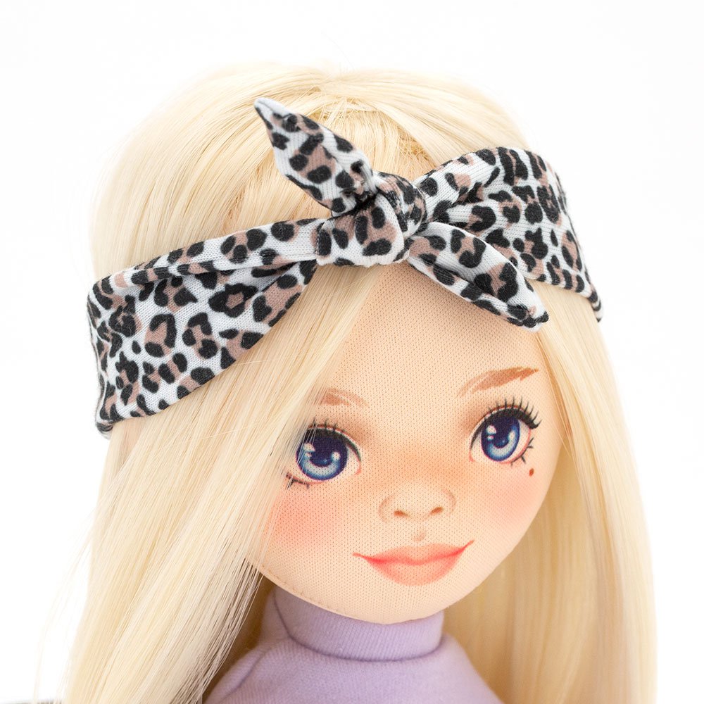 Soft toy, Sweet Sisters - Clothing set: Purple Tracksuit (35cm)