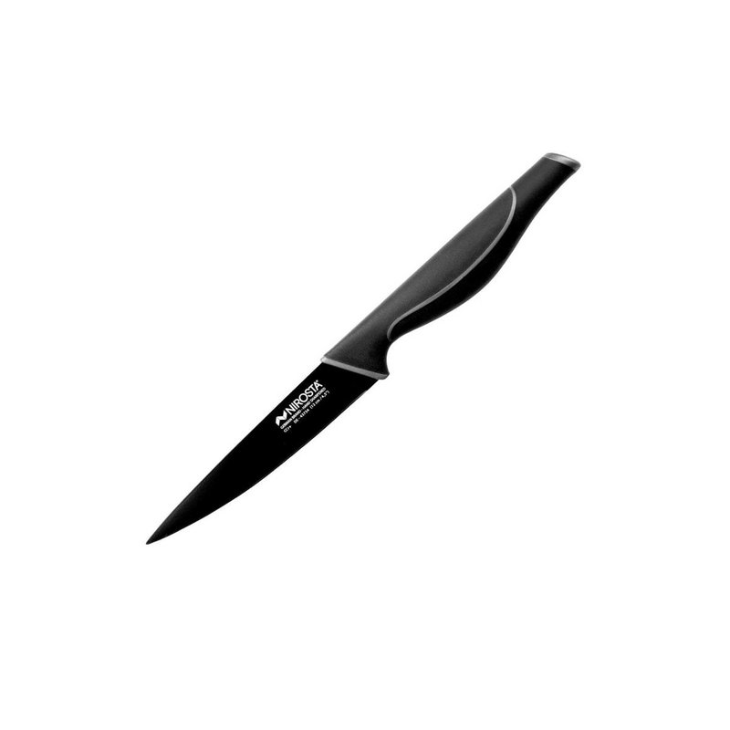 Coltello spelucchino 24 cm Nirosta Black Edition
