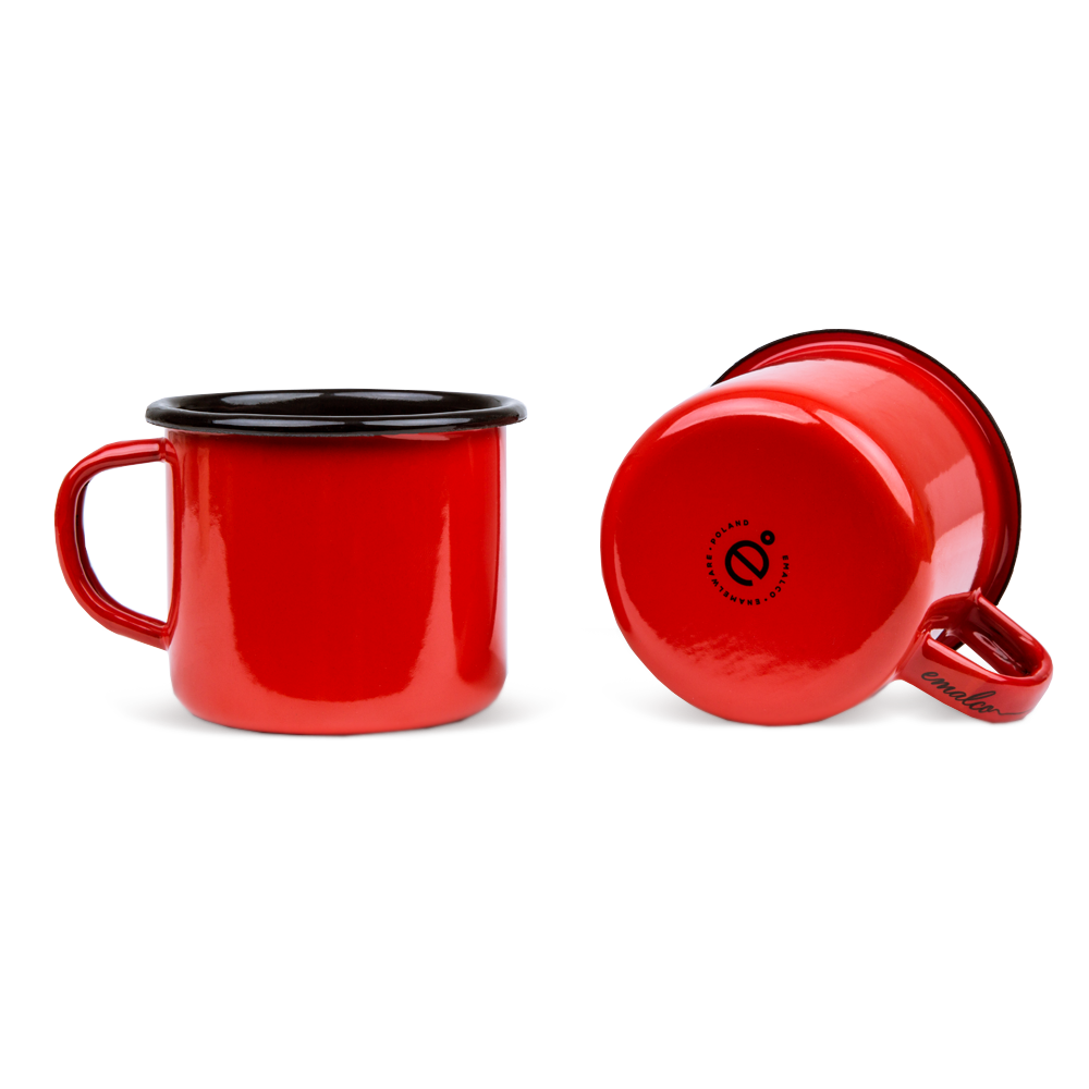 Tazza da caffè smaltata da 0,35l | Pianura B.