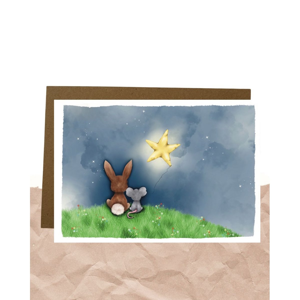 Postkaart - Een lichtpuntje