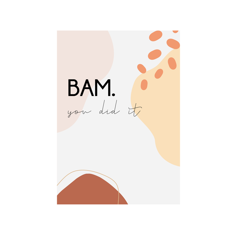 Just4You Forex bordje – BAM you did it!