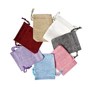 50pcs Linen Gift Bags