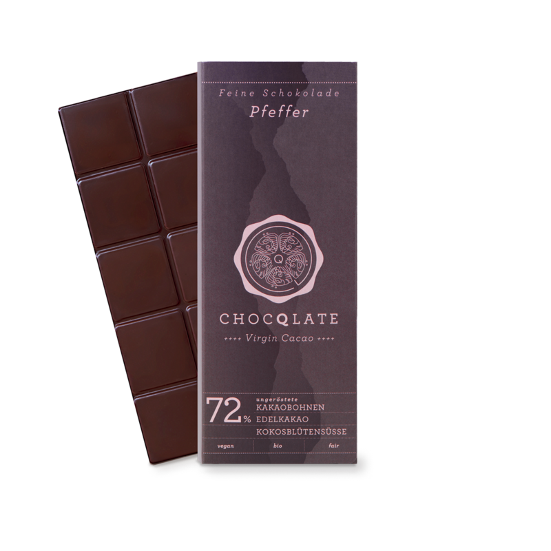 CHOCQLATE økologisk chokolade PEBER