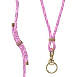 LANYARD SLEUTELHOUDER (ROZE REFLECT)