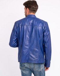 Hobbs │ Veste de moto en cuir masculin