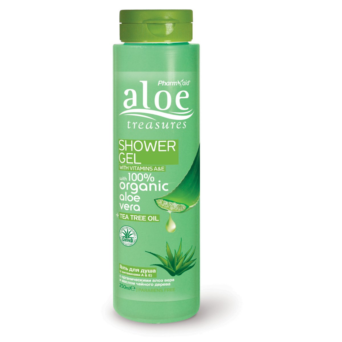 Shower Gel Tea Tree 250ml (Aloe)