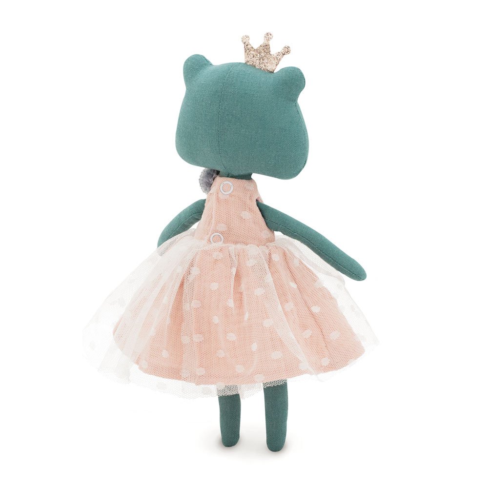 Cotton Soft toy, Cotti Motti -  Fiona the Frog (30 cm)