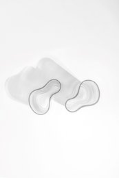 MIST SERIES SHORT CLEAR VASE