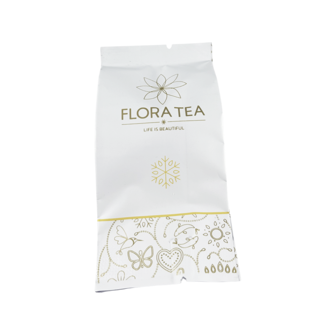 Flora Tee fliegender Schnee
