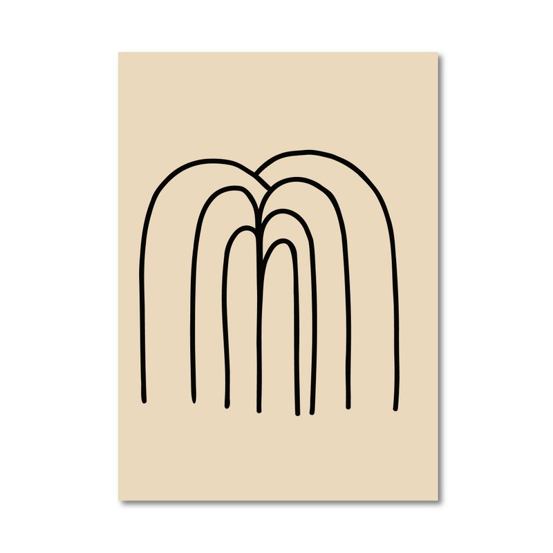 Riso Print A4 - Tree