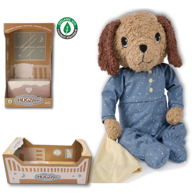 Ticki in blue nightwear