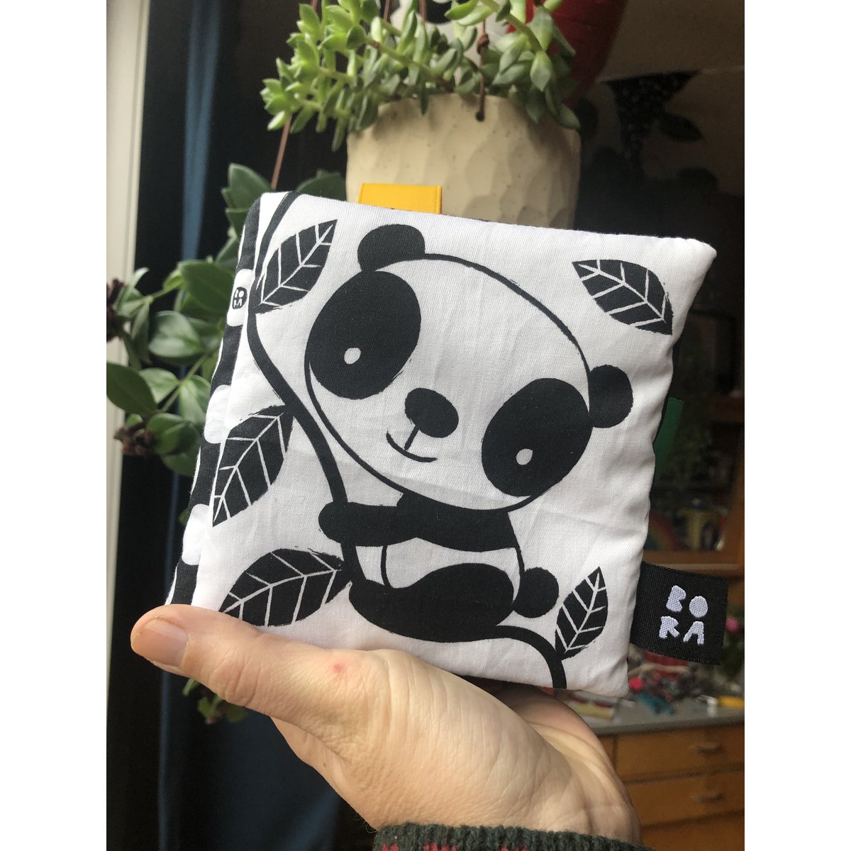 Fabric book - In the zoo