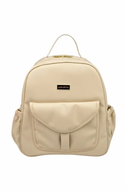Sac à dos de maternité pour bébé en simili cuir