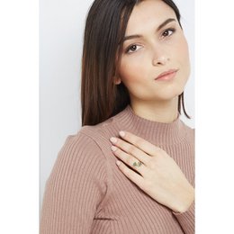 "Taya" Ring Aventurin grün