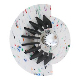 Lampada da parete Moonshadow in plastica riciclata