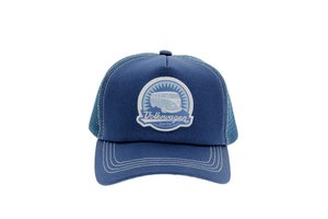 Volkswagen VW T1 Bus Trucker Pet - Vintage/Blauw
