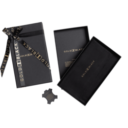 Wallet GM crocodile leather black