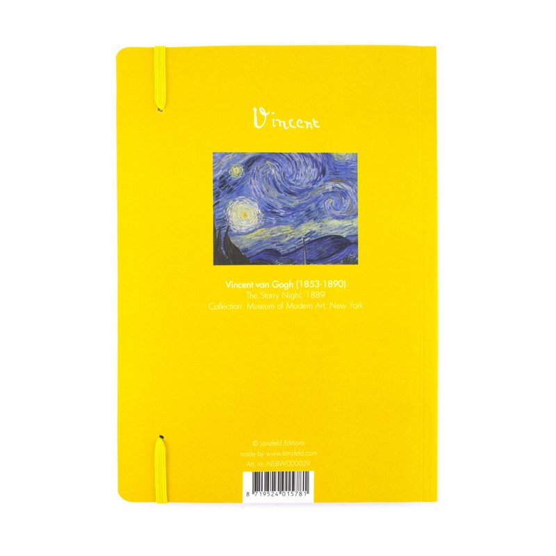 Softcover Book, A5, Van Gogh, Starry Night