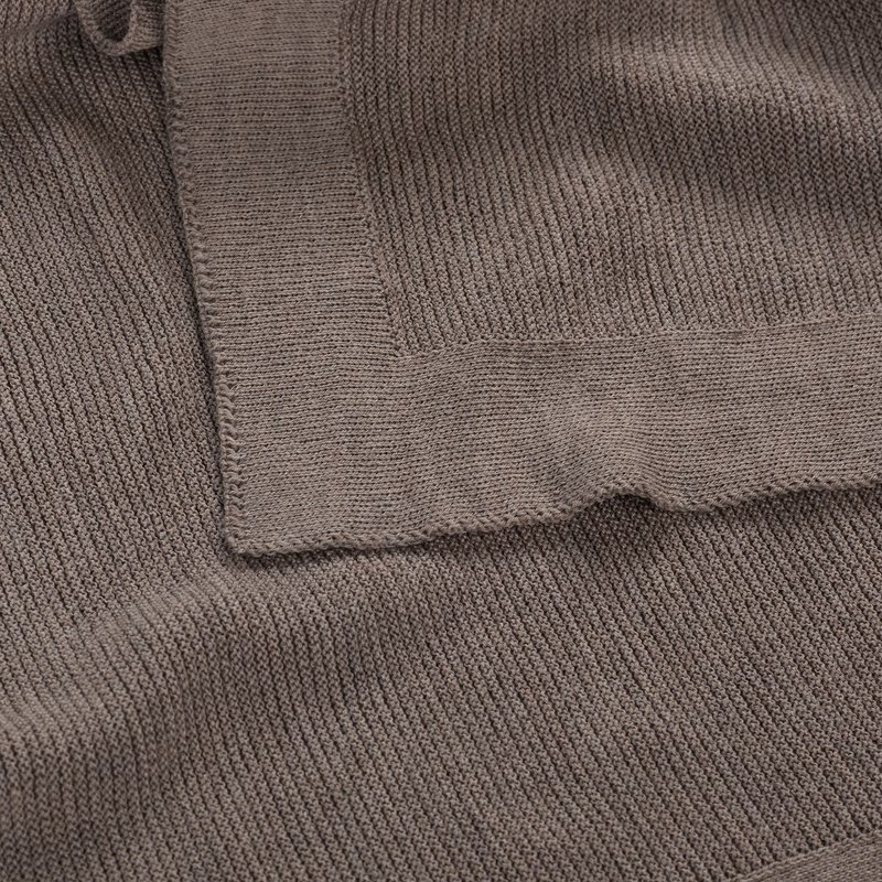 Wiegdeken (70x100cm) - Lavorato a maglia - Merinowol