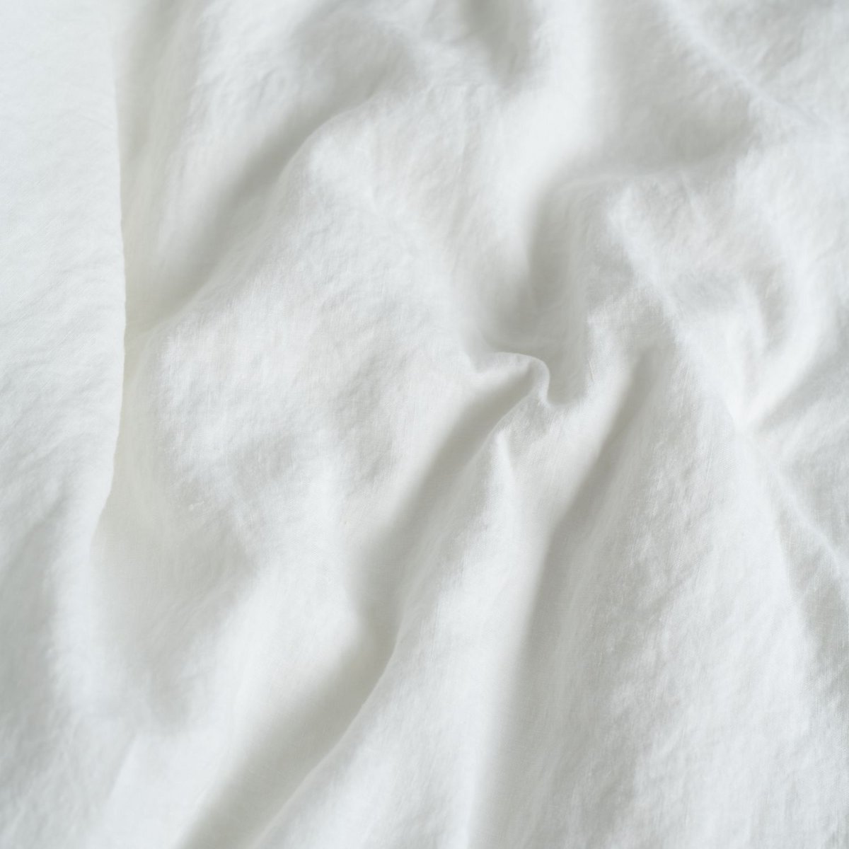 Juego de funda nórdica de lino blanco