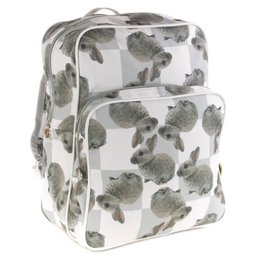 Mochila Conejitos Grises