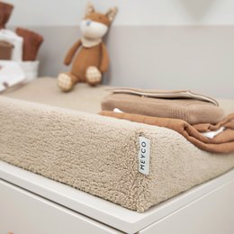 Aankleedkussenhoes Teddy Sand
