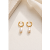 VILLA D’ESTE SMALL – Cerchi con Perle di Fiume Oro