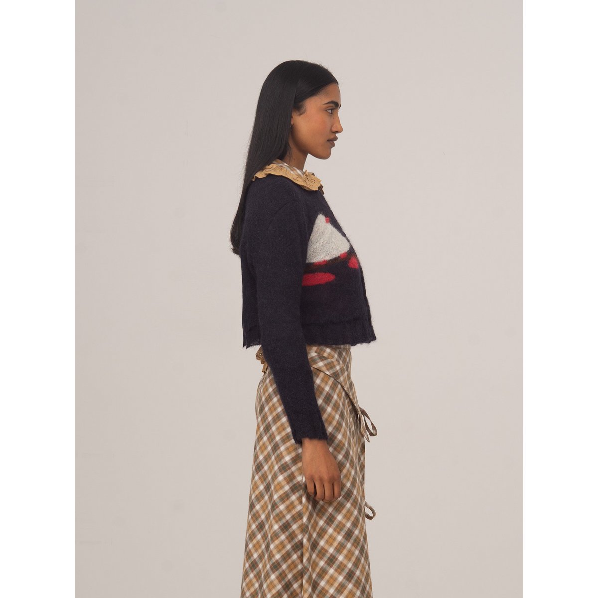 Cardigan in maglia Carolina Bird