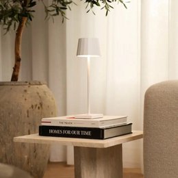 William White Rechargeable Table Lamp