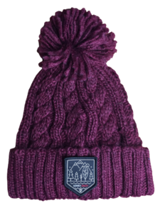 Blakehope Cable Knit Beanie Burgundy