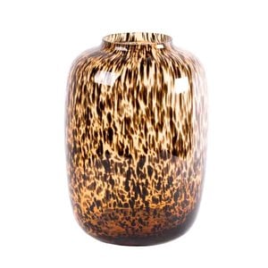 Cheetah Vase Brown Medium