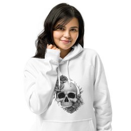 Roses Unisex Bio-Raglan-Hoodie