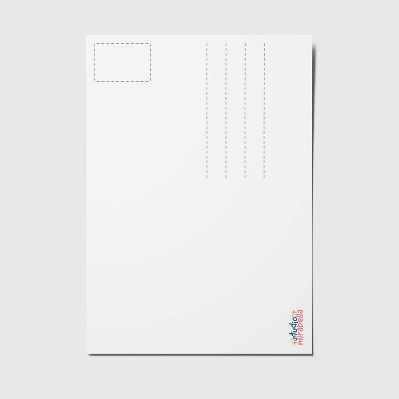 Good catch - A6 postcard