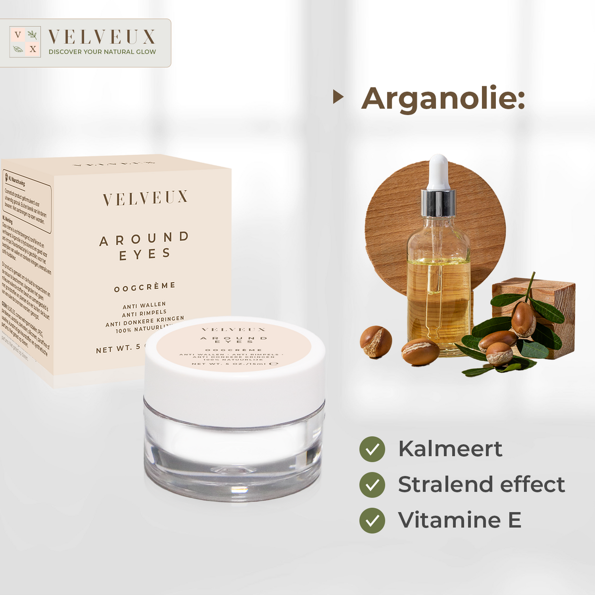 Crème pour les yeux 15ML - 100% Naturel