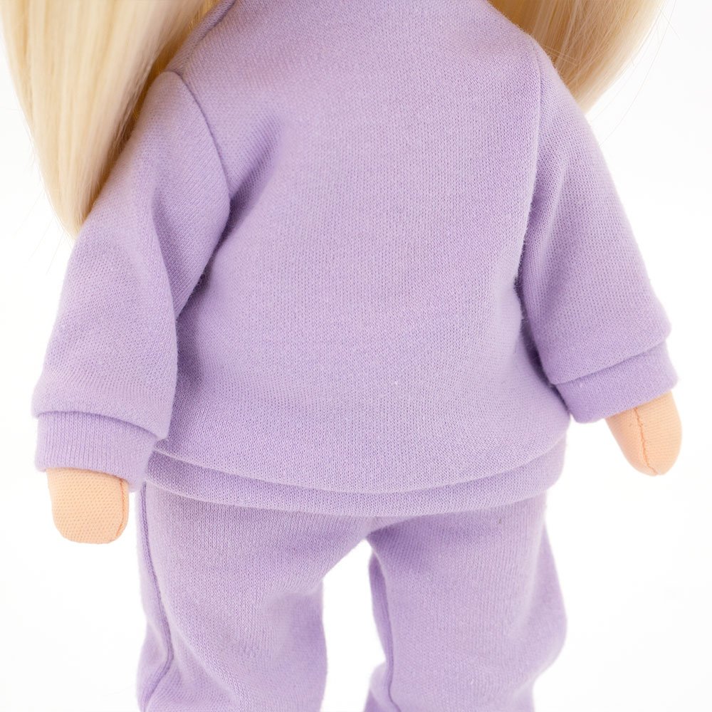 Soft toy, Sweet Sisters - Clothing set: Purple Tracksuit (35cm)