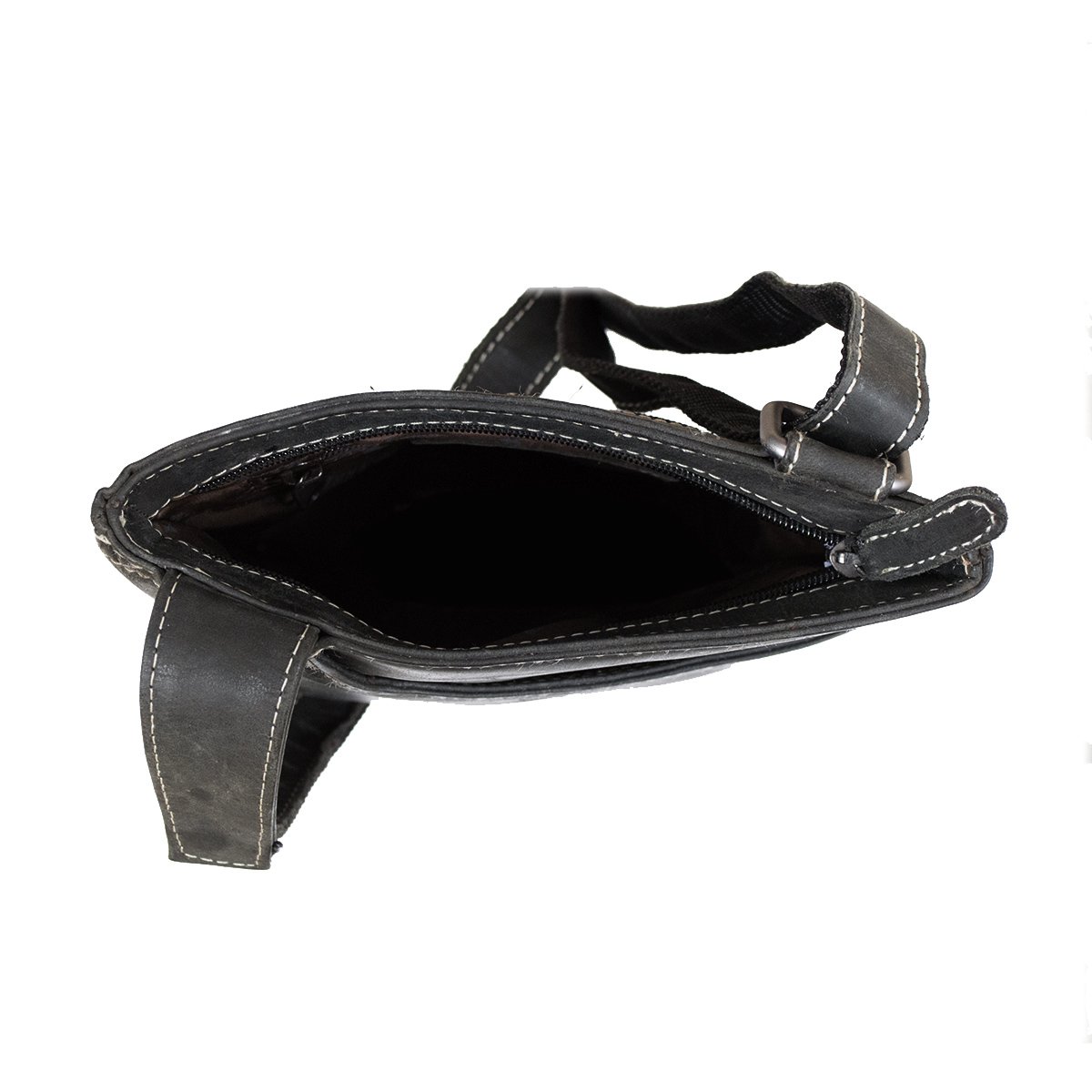 Leder Crossbody Bag - Umhängetasche in 3 verschiedenen Farben Leder