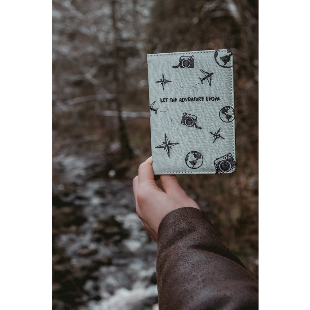 Lass das Abenteuer beginnen - Paspoorthoesje