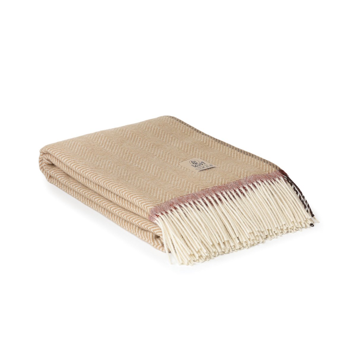 Wolldecke Denver Crema
