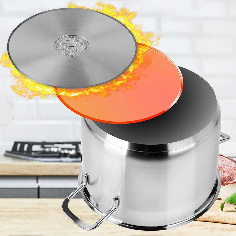 Pot Steel with Lid ANETT 20 cm, 4.6 l