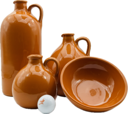 Ręcznie wykonana miska ceramiczna z Włoch Ø 13cm